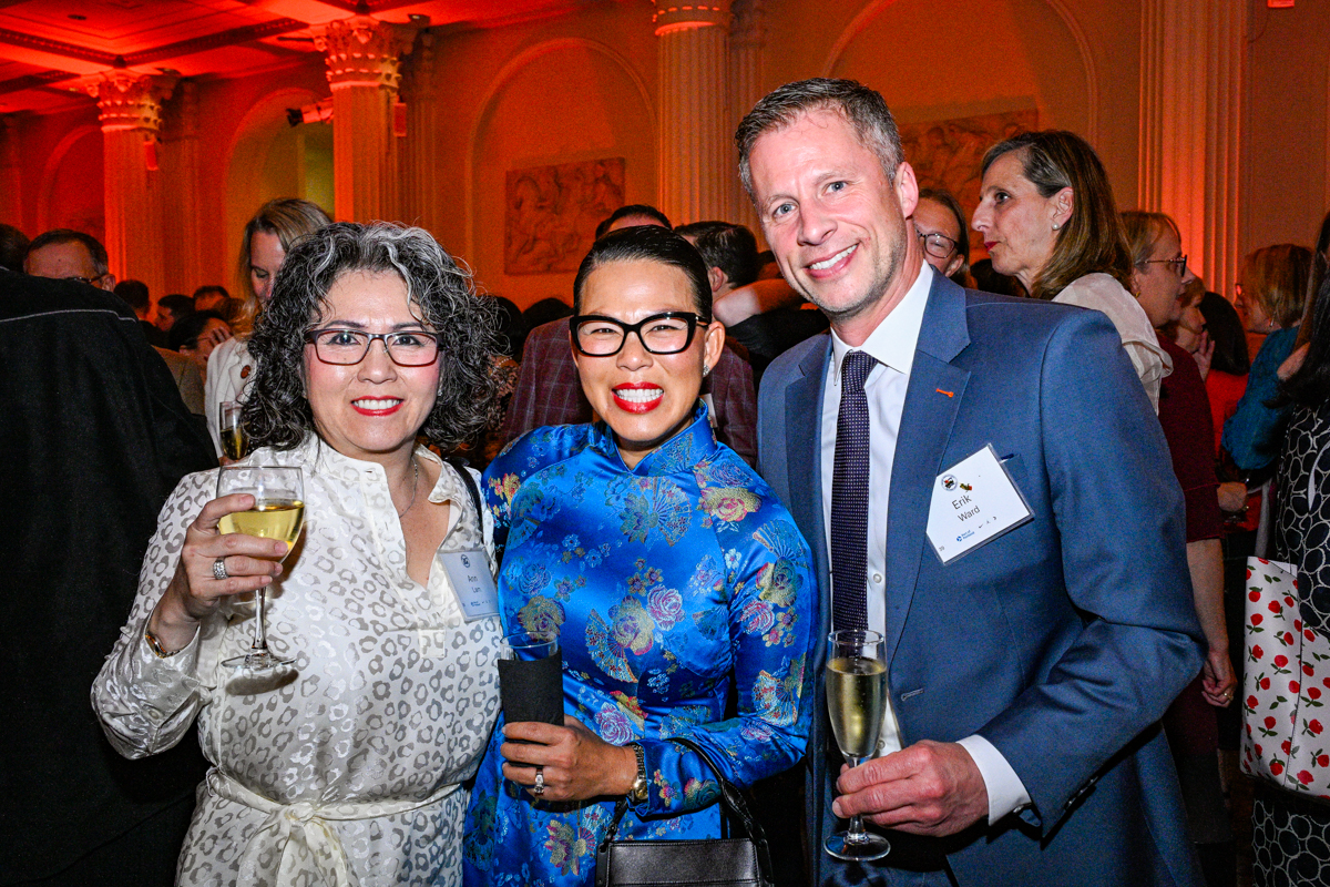 Guests at the Celebrate Trade reception
